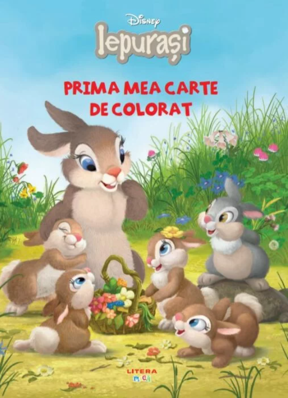 Disney. Iepurași. Prima mea carte de colorat Disney. Iepurași. Prima mea carte de colorat