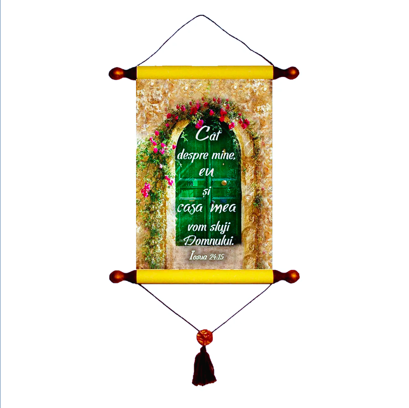 PAPIRUS A4 (30x20cm) - Eu si casa mea vom sluji Domnului PAPIRUS A4 (30x20cm) - Eu si casa mea vom sluji Domnului