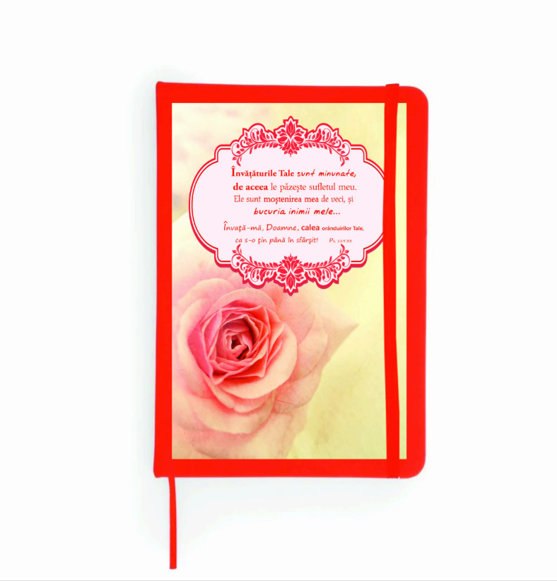 Notes A5 cu versete biblice - Învățăturile Tale sunt minunate