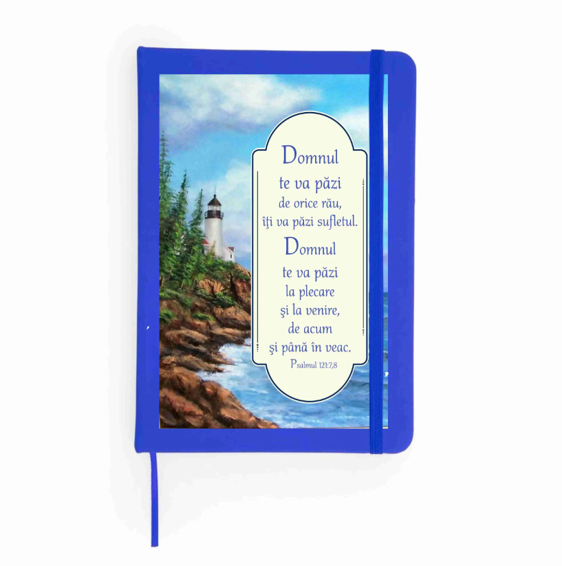 Notes A5 cu versete biblice - Domnul te va păzi