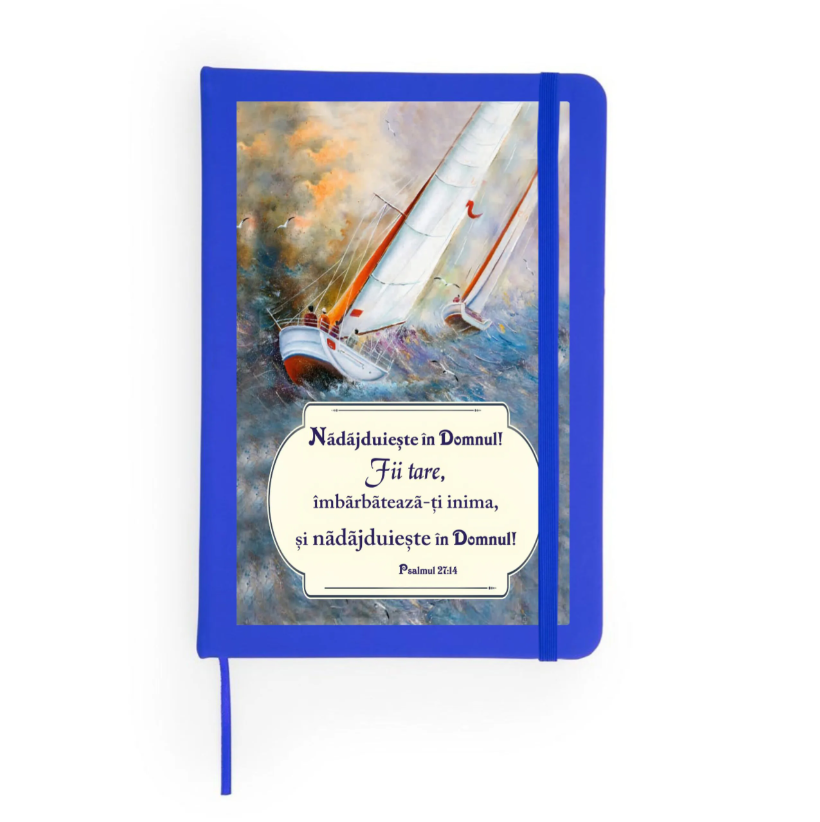 Notes A5 cu versete biblice - Nădăjduiește în Domnul