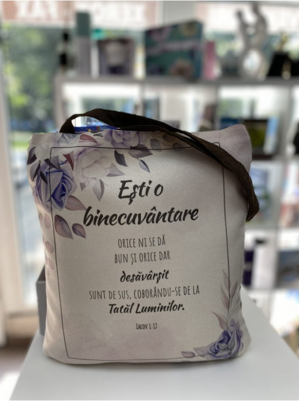 Sacoșă din pânză - Ești o binecuvântare
