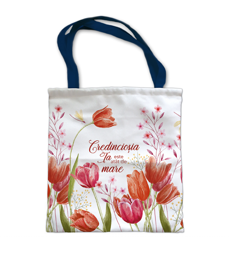 Sacoșă din pânză - Credincioșia Ta este atât de mare Sacoșă din pânză - Credincioșia Ta este atât de mare