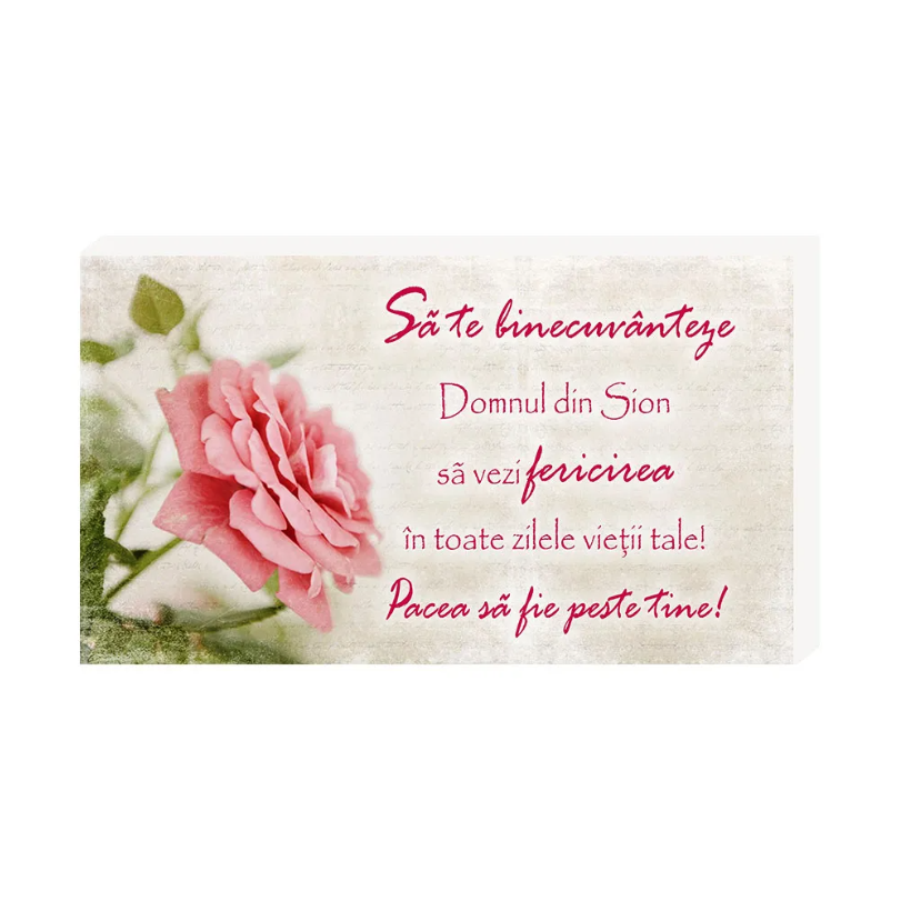 Placheta birou- Să te binecuvânteze Domnul Placheta birou- Să te binecuvânteze Domnul