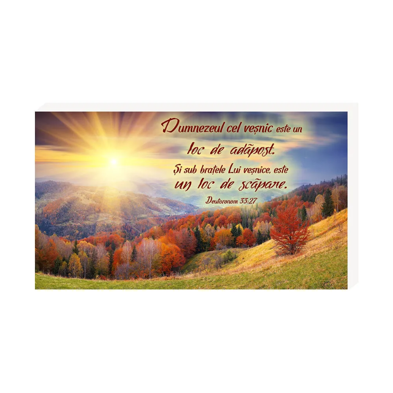 Dumnezeul cel veșnic - Placheta birou Dumnezeul cel veșnic - Placheta birou