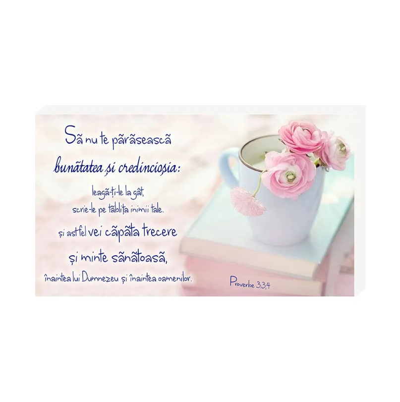 Placheta birou- Să nu te părăsească bunătătea Placheta birou- Să nu te părăsească bunătătea