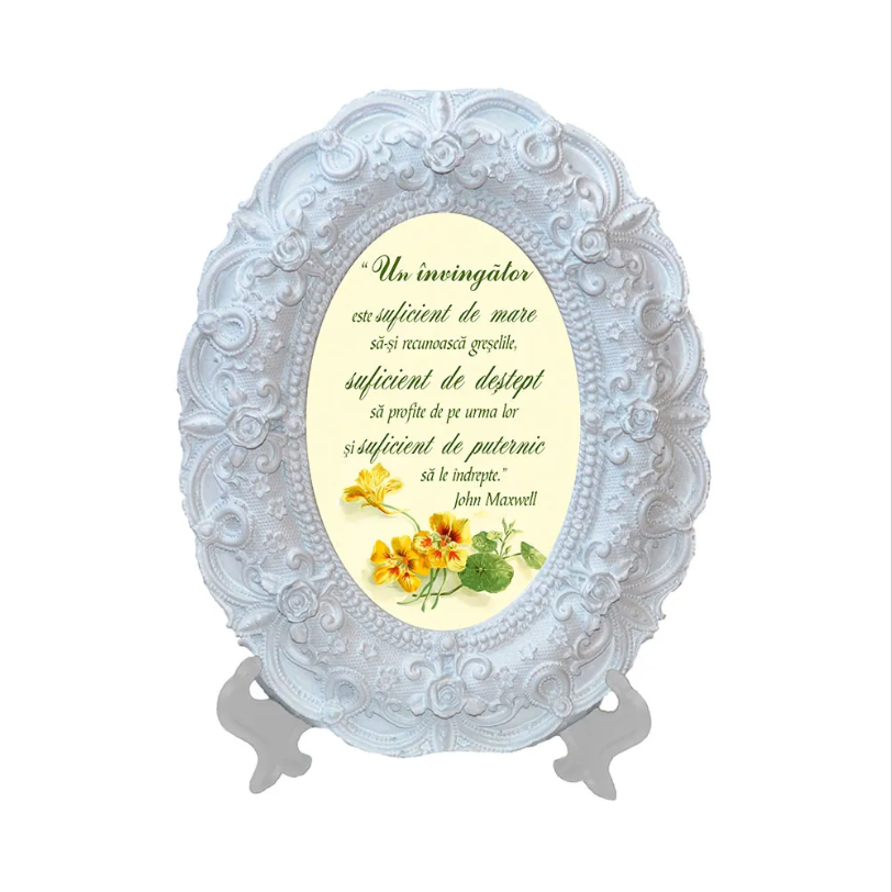 Tablou oval - Un învingător