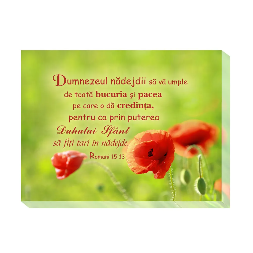 Tablou canvas (25x30cm) - Dumnezeul nădejdii (2) Tablou canvas (25x30cm) - Dumnezeul nădejdii (2)