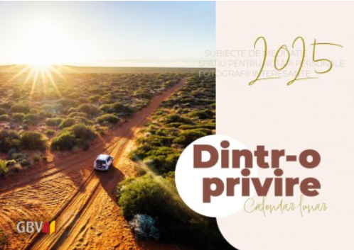 Dintr-o privire - Calendar lunar pentru tineri 2025 Dintr-o privire - Calendar lunar pentru tineri 2025