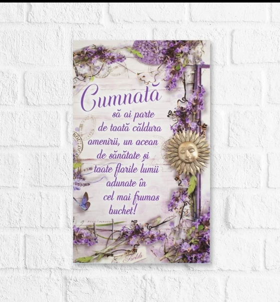 Tablou motivational (26 x 16  cm)  - Cumnata Tablou motivational (26 x 16  cm)  - Cumnata
