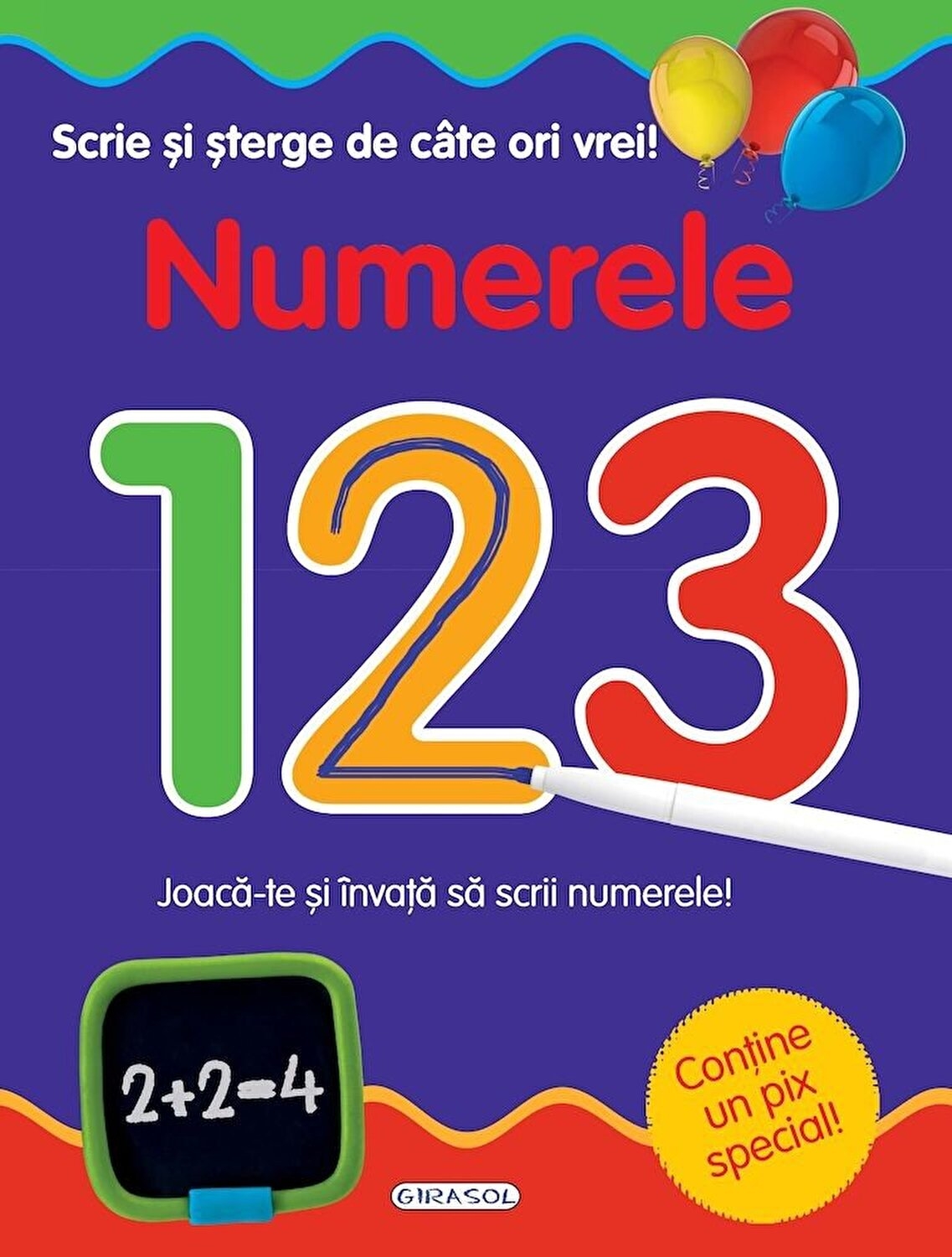 Scrie si sterge de cate ori vrei! Numerele Scrie si sterge de cate ori vrei! Numerele