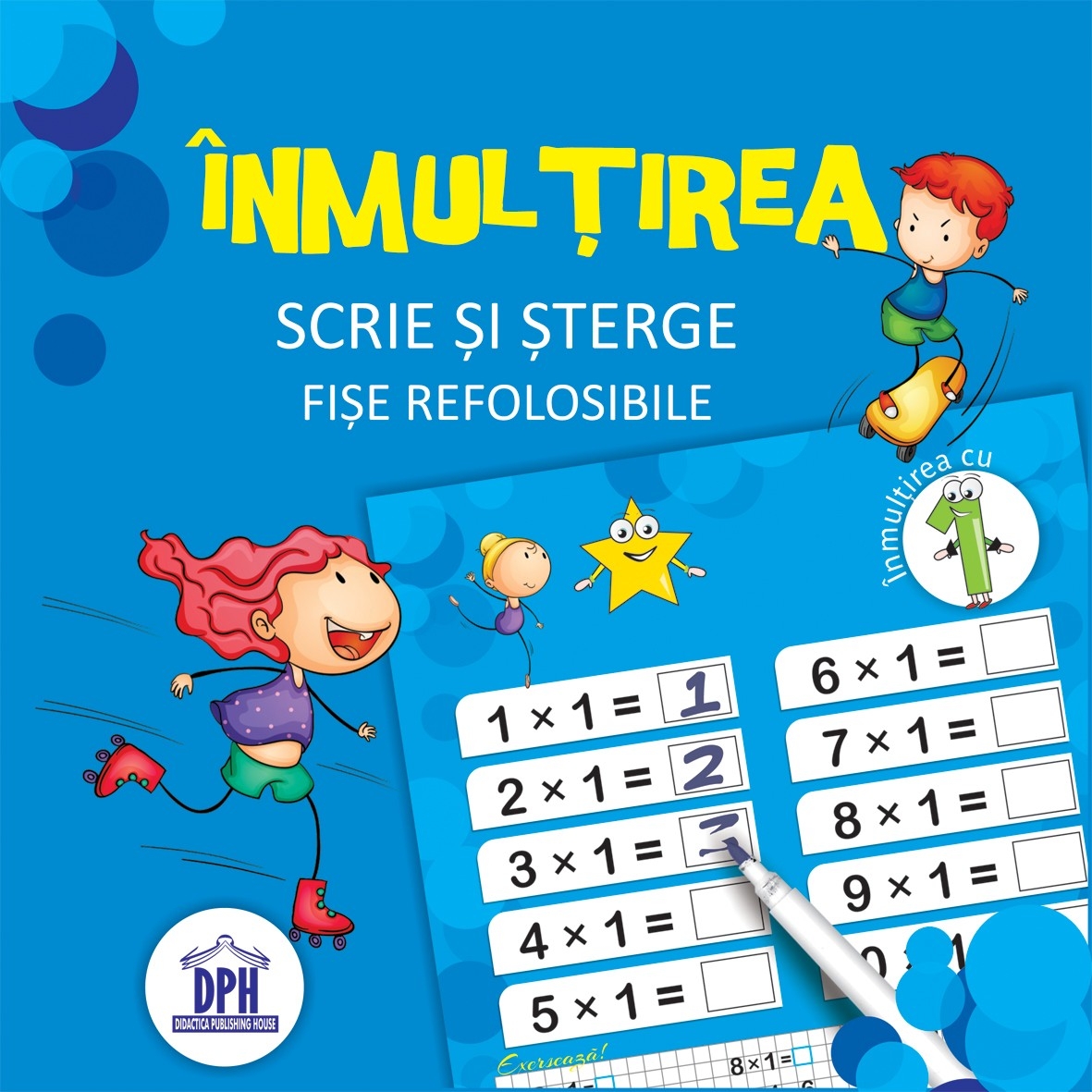 Scrie si sterge - Inmultirea - Activitati pentru copii (7-10 ani) Scrie si sterge - Inmultirea - Activitati pentru copii (7-10 ani)