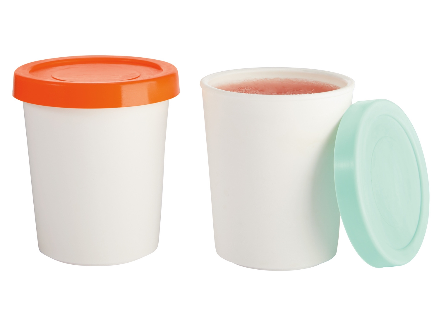 Forme cu capac pentru 2 inghetate (215 ml) Forme cu capac pentru 2 inghetate (215 ml)