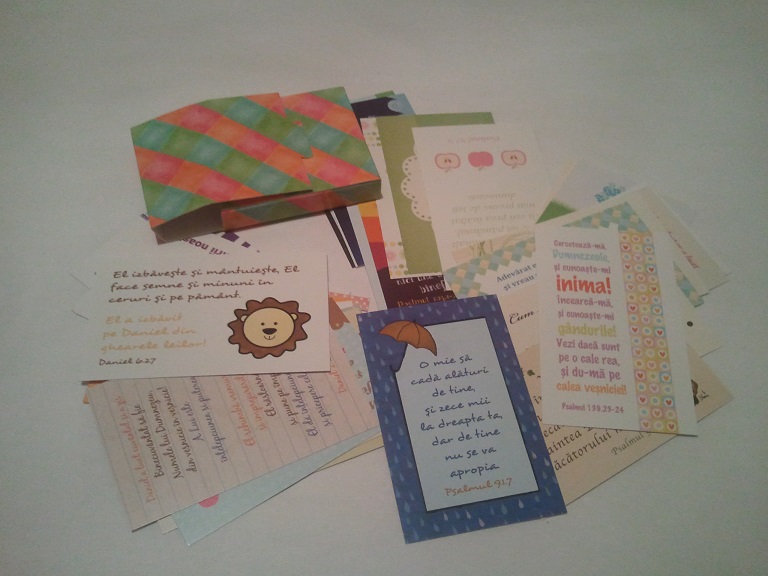 Set 32 carduri versete biblice, vol.8 Set 32 carduri versete biblice, vol.8