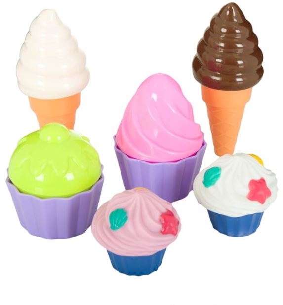 Set desert, 6 buc. - Jucarii pentru copii (3+) Set desert, 6 buc. - Jucarii pentru copii (3+)