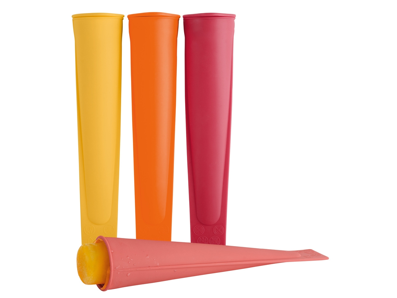 Forme de silicon pentru 4 inghetate (70 ml) Forme de silicon pentru 4 inghetate (70 ml)