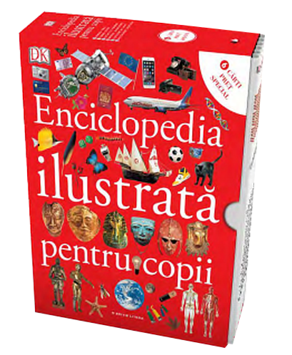 Set Enciclopedia ilustrată pentru copii (6 cărți) Set Enciclopedia ilustrată pentru copii (6 cărți)