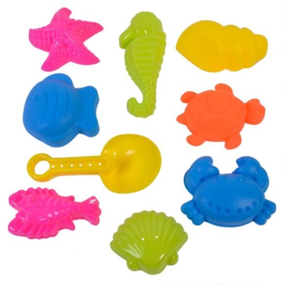 Set jucarii pentru nisip - Marea, 9 buc. Set jucarii pentru nisip - Marea, 9 buc.