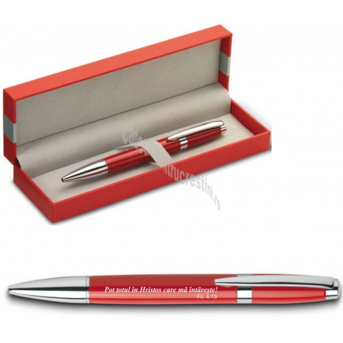 pix din metal in cutie- Pot totul in Hristos