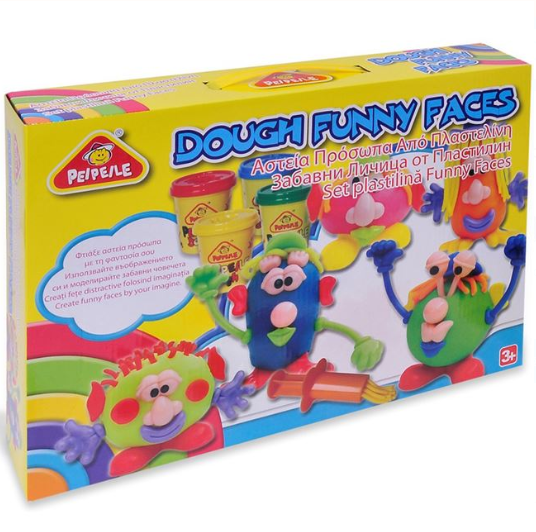 Creeaza fete zambitoare din Plastilina, DOH - Activitati pentru copii (3+) Creeaza fete zambitoare din Plastilina, DOH - Activitati pentru copii (3+)