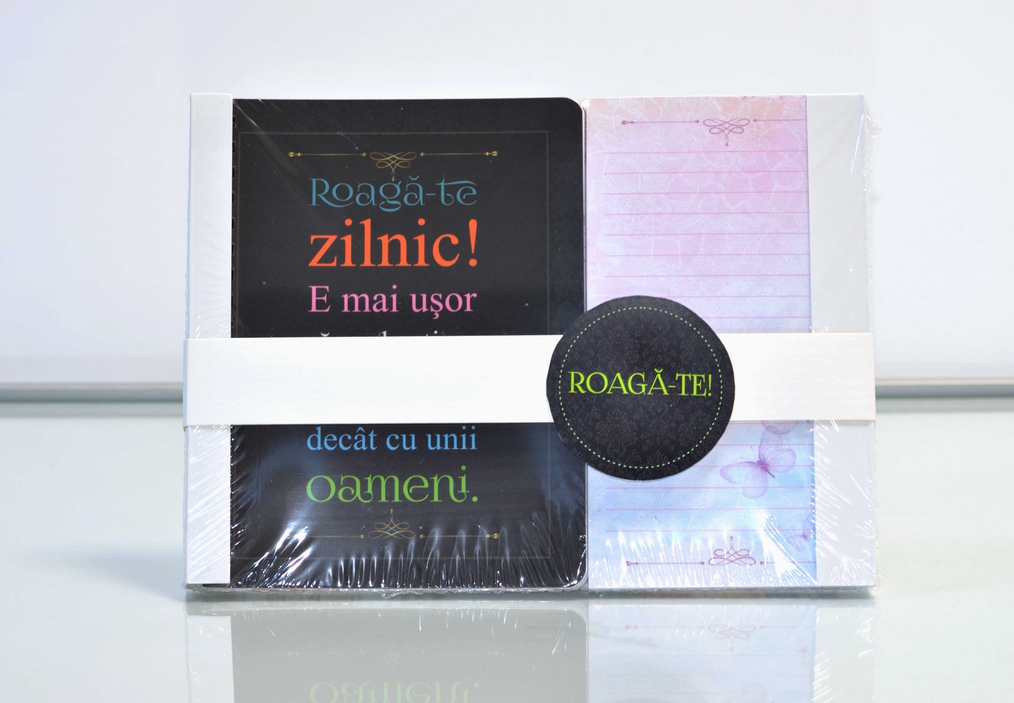 Set notes mic cu versete biblice + Carnetel cu magnet (Roaga-te) Set notes mic cu versete biblice + Carnetel cu magnet (Roaga-te)