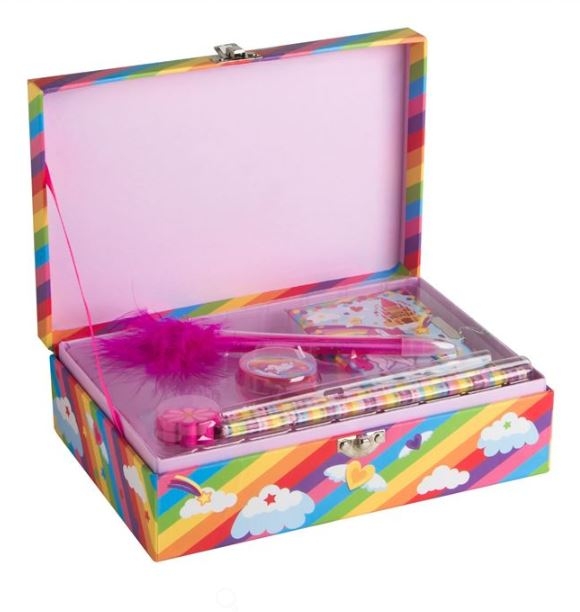 Set scolar in cutie, 6 piese - Unicorn Set scolar in cutie, 6 piese - Unicorn