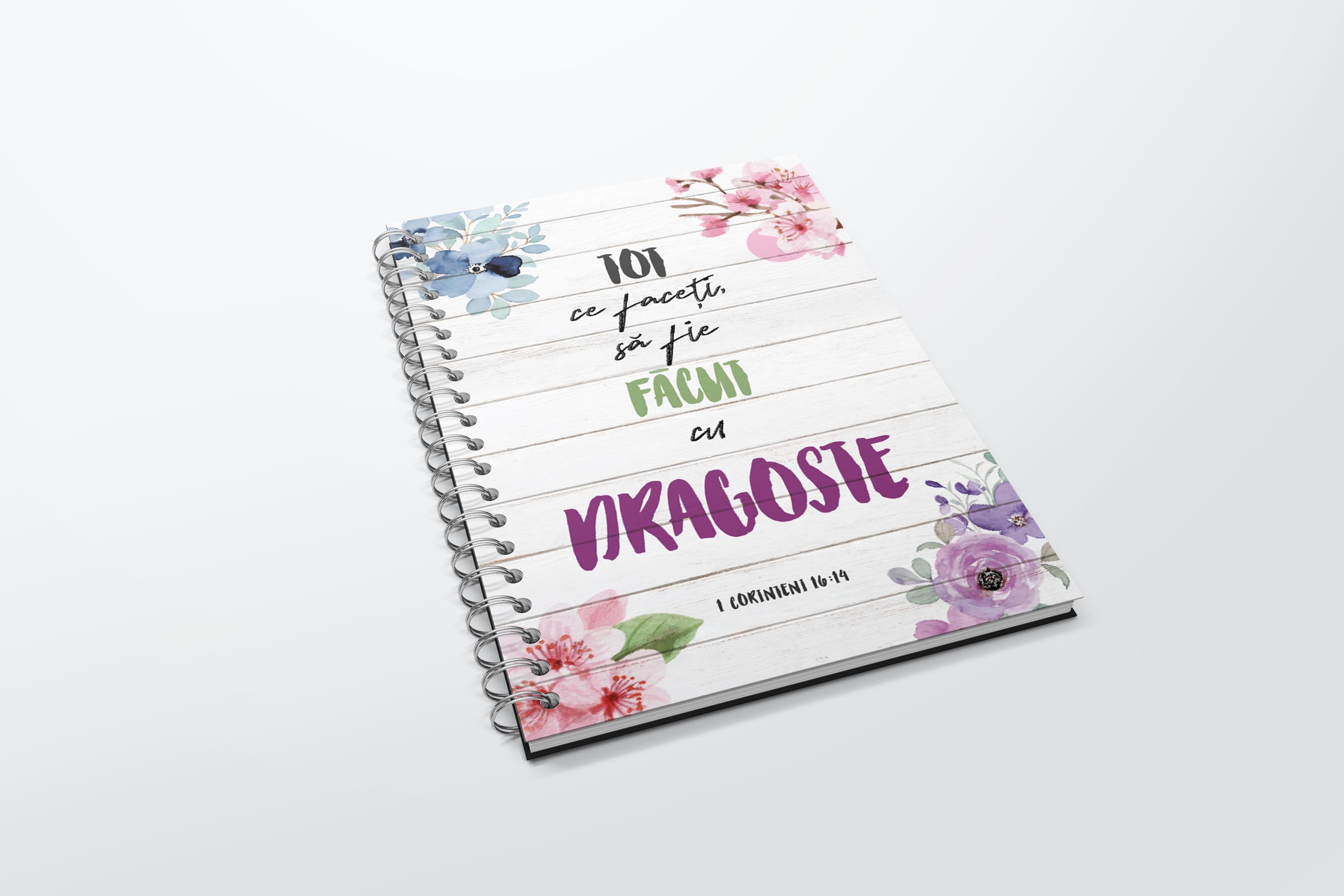 Jurnal crestin cu versete biblice - Tot ce faceti sa fie facut cu dragoste Jurnal crestin cu versete biblice - Tot ce faceti sa fie facut cu dragoste