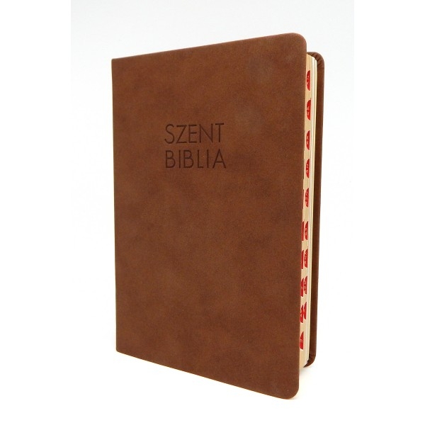 Szent Biblia - Közepes Biblia, Sötétbarna, Regiszterrel, Károli Gáspár Forditása (Biblia medie in lb. maghiara, index) Szent Biblia - Közepes Biblia, Sötétbarna, Regiszterrel, Károli Gáspár Forditása (Biblia medie in lb. maghiara, index)