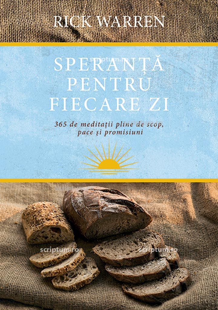 Speranta pentru fiecare zi - carte de meditații