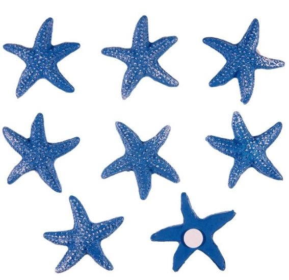 Autocolante decorative - Stelute de mare albastre Autocolante decorative - Stelute de mare albastre