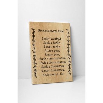 Sticker decorativ - Binecuvantarea casei