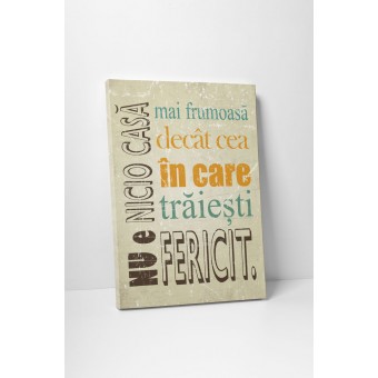 Sticker decorativ - Nu e nici o casa mai frumoasa... Sticker decorativ - Nu e nici o casa mai frumoasa...