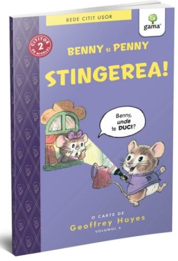 Benny si Penny: Stingerea (volumul 4) - Carte de citit pentru copii (7-8 ani) Benny si Penny: Stingerea (volumul 4) - Carte de citit pentru copii (7-8 ani)