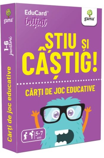 Carti de joc Educative - Stiu si castig (5-7 ani) Carti de joc Educative - Stiu si castig (5-7 ani)