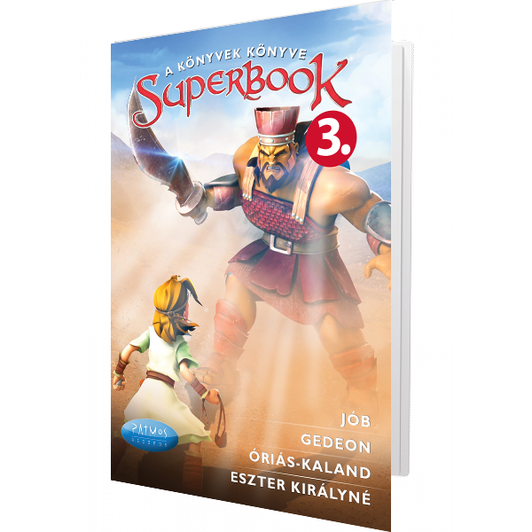 SUPERBOOK DVD - 3.rész - JÓB, GEDEON, ÓRIÁS-KALAND, ESZTER KIRÁLYNÉ - Desene pentru copii in limba maghiara