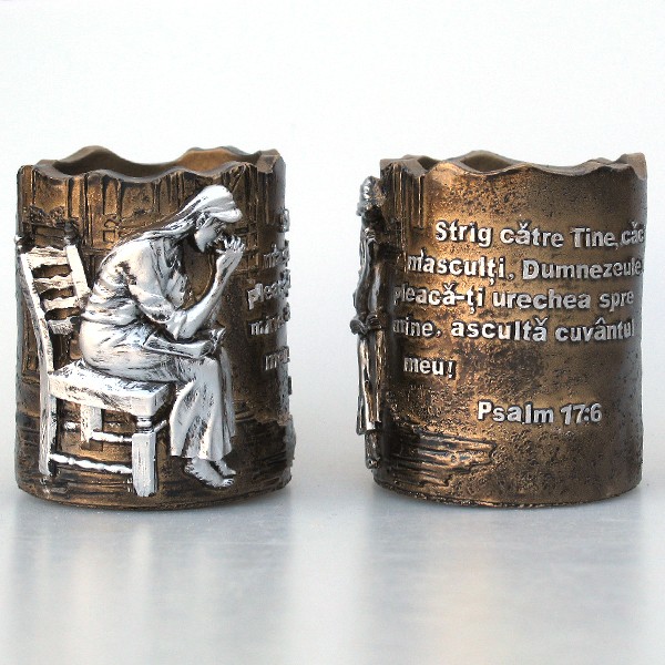 Suport de creioane: Strig catre Tine - Psalmi 17:6 Suport de creioane: Strig catre Tine - Psalmi 17:6