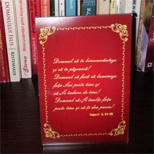 Tablou de birou - Domnul sa te binecuvinteze Tablou de birou - Domnul sa te binecuvinteze