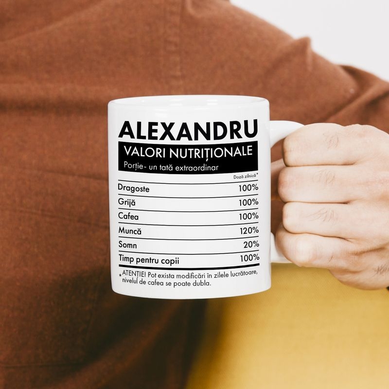 Cană personalizată cu nume – Tată Cană personalizată cu nume – Tată