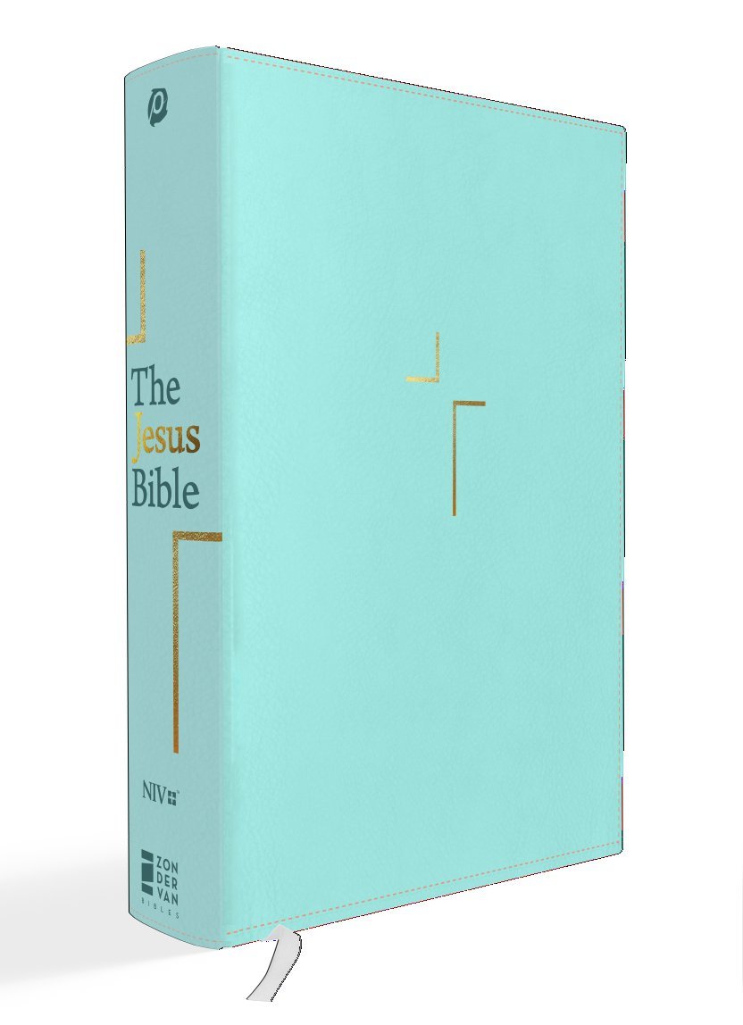 The Jesus Bible, NIV Edition, Imitation Leather, Blue - biblie de studiu in limba engleza The Jesus Bible, NIV Edition, Imitation Leather, Blue - biblie de studiu in limba engleza