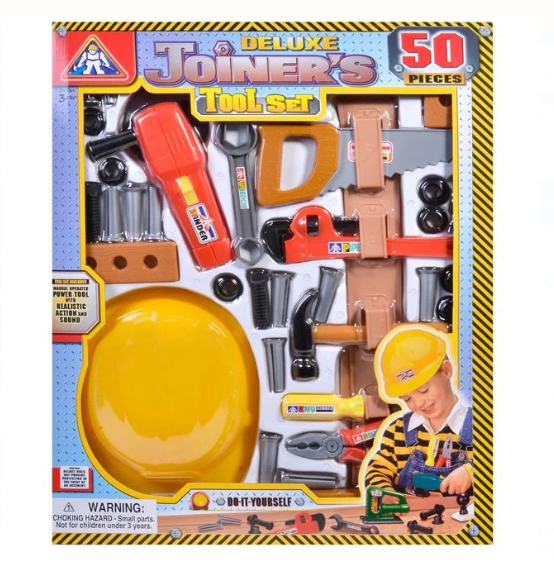 Set scule pentru copii, 50 piese - Jucarii pentru copii (3+) Set scule pentru copii, 50 piese - Jucarii pentru copii (3+)