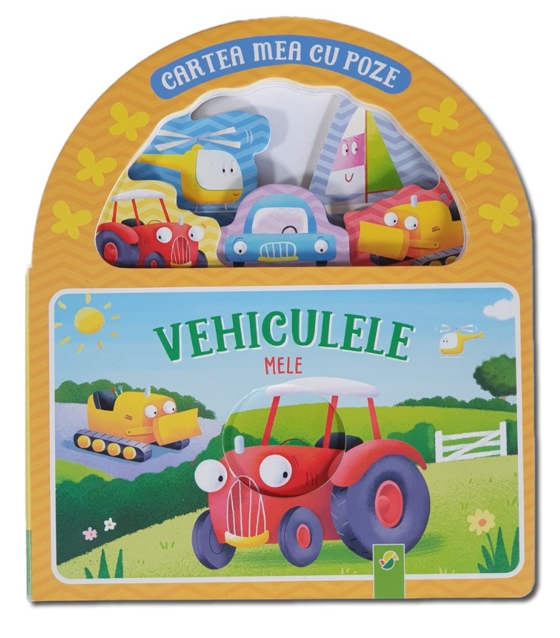 Cartea mea cu poze - Vehiculele mele - Carte pentru copii (18+ luni) Cartea mea cu poze - Vehiculele mele - Carte pentru copii (18+ luni)