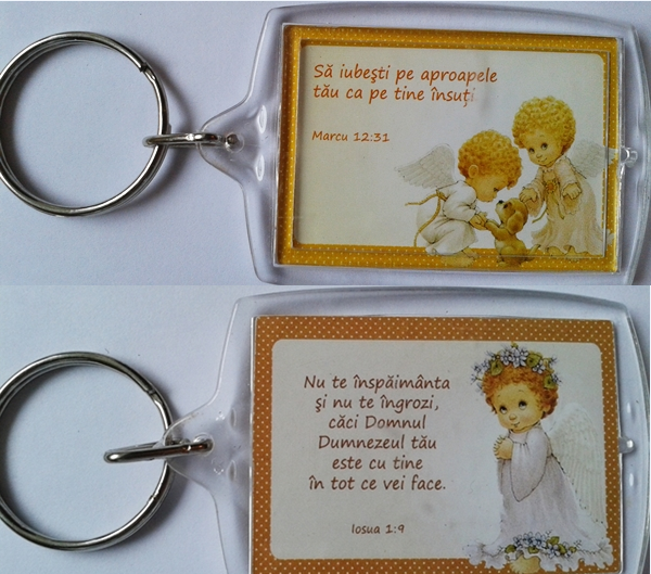 Brelocuri crestine fata/verso - Sa iubesti pe aproapele tau/Nu te inspaimanta si nu te ingrozi Brelocuri crestine fata/verso - Sa iubesti pe aproapele tau/Nu te inspaimanta si nu te ingrozi