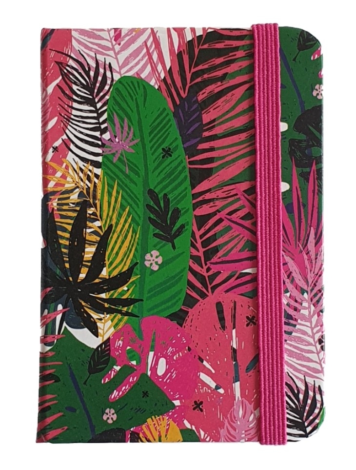 Carnetel A7 pentru femei - tropical (7.5x10.5x1.5 cm) Carnetel A7 pentru femei - tropical (7.5x10.5x1.5 cm)