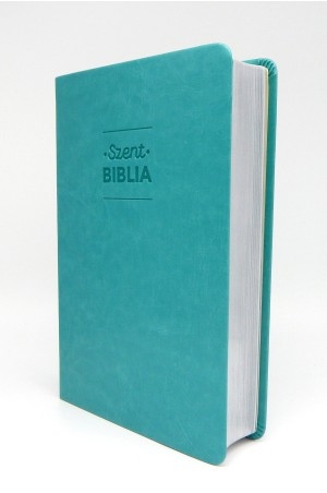 Szent Biblia - Közepes Biblia, Türkiz, Károli Gáspár Forditása (Biblia medie in lb. maghiara) Szent Biblia - Közepes Biblia, Türkiz, Károli Gáspár Forditása (Biblia medie in lb. maghiara)