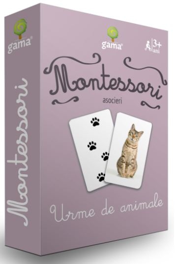 Urme de animale - Carti de joc Montessori (3-5 ani) Urme de animale - Carti de joc Montessori (3-5 ani)