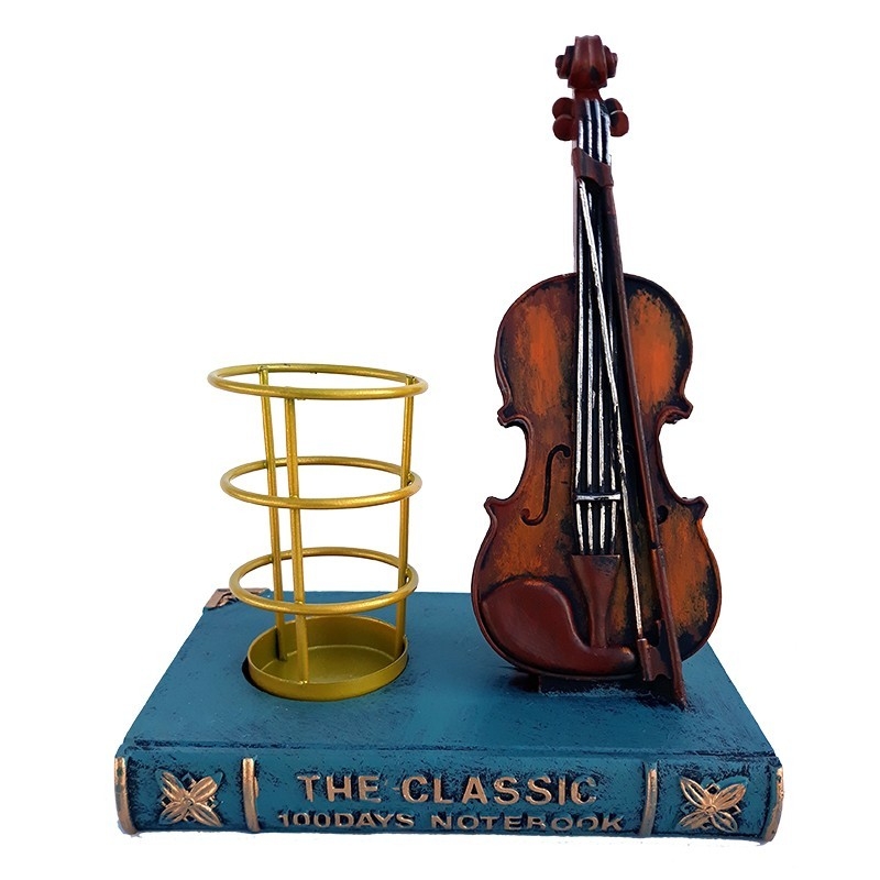 Vioara rasina cu suport pixuri Vioara rasina cu suport pixuri