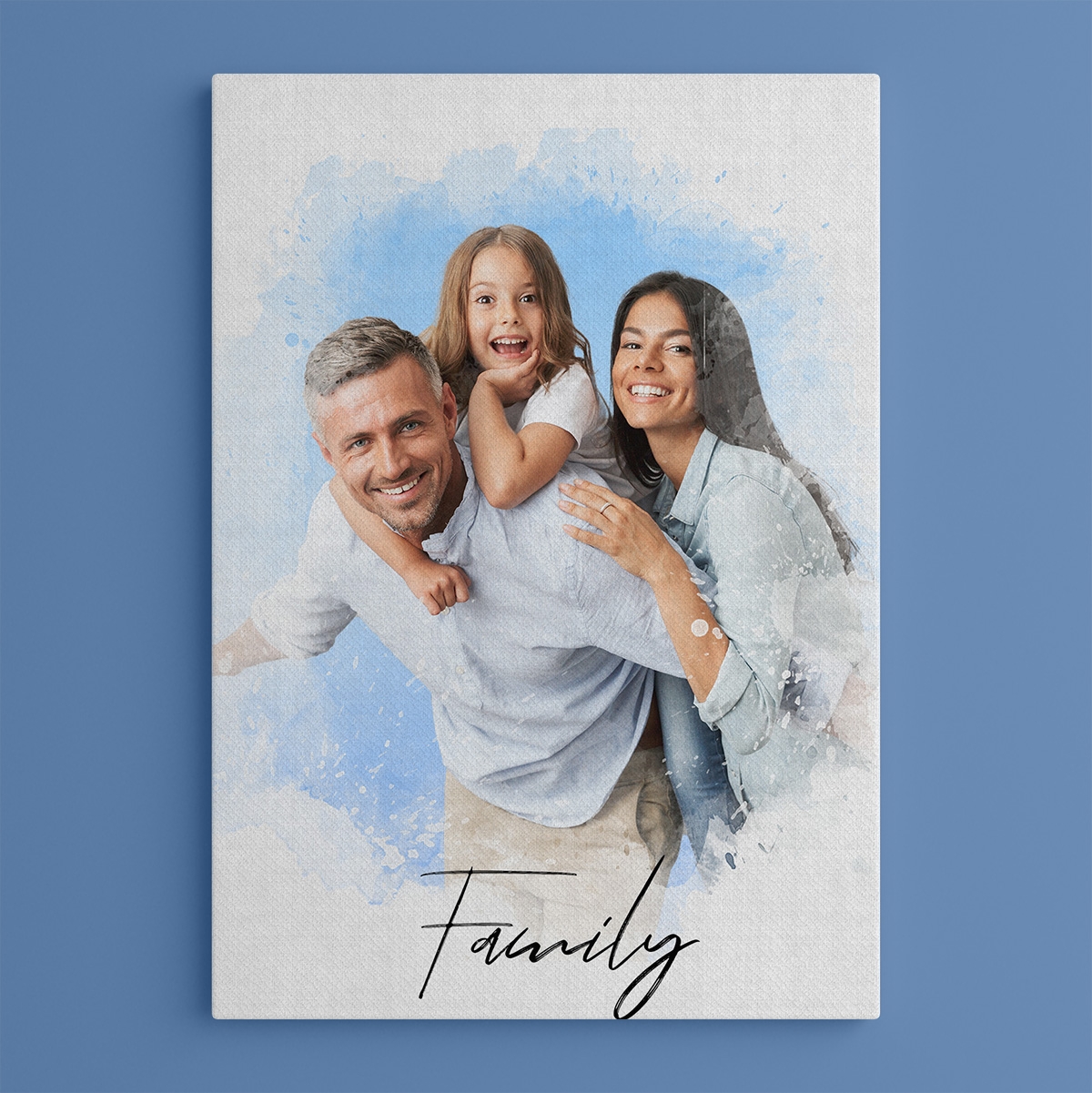 Tablou canvas personalizat cu poză – Family