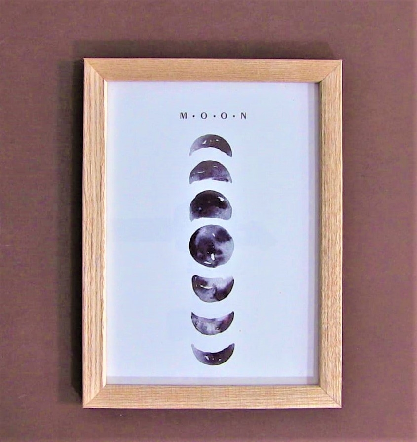 Rama foto din lemn, maro-crem (13x18cm) Rama foto din lemn, maro-crem (13x18cm)