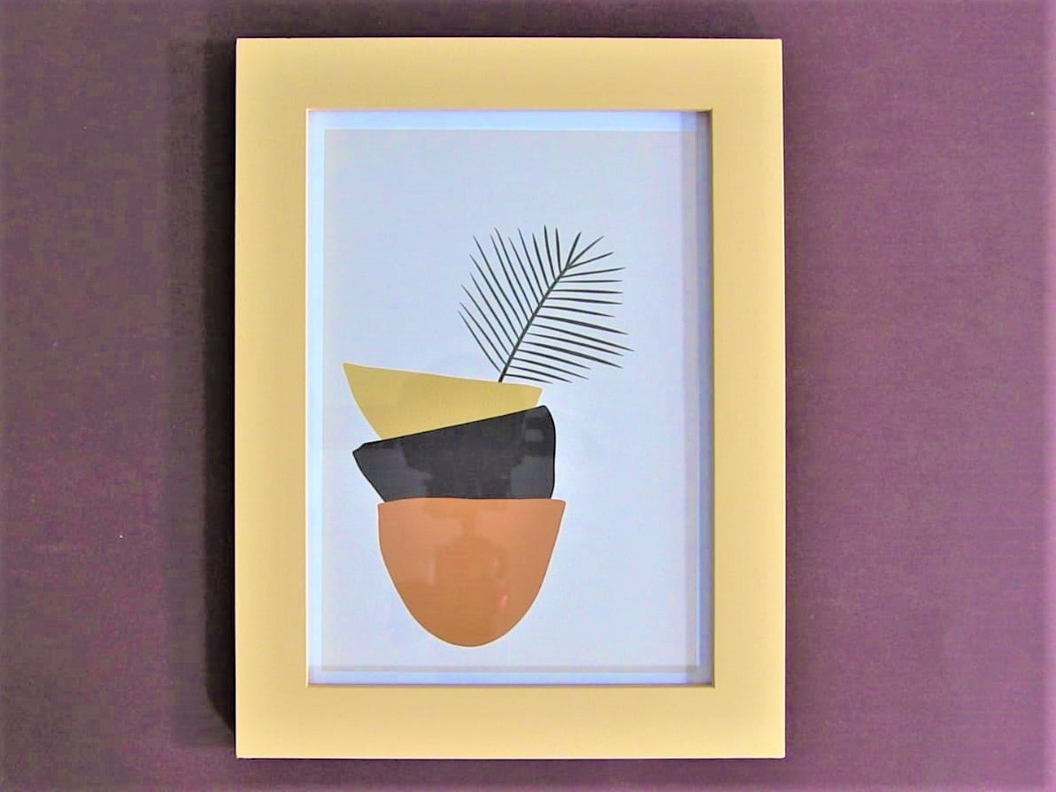 Rama foto galbena (13x18cm) Rama foto galbena (13x18cm)