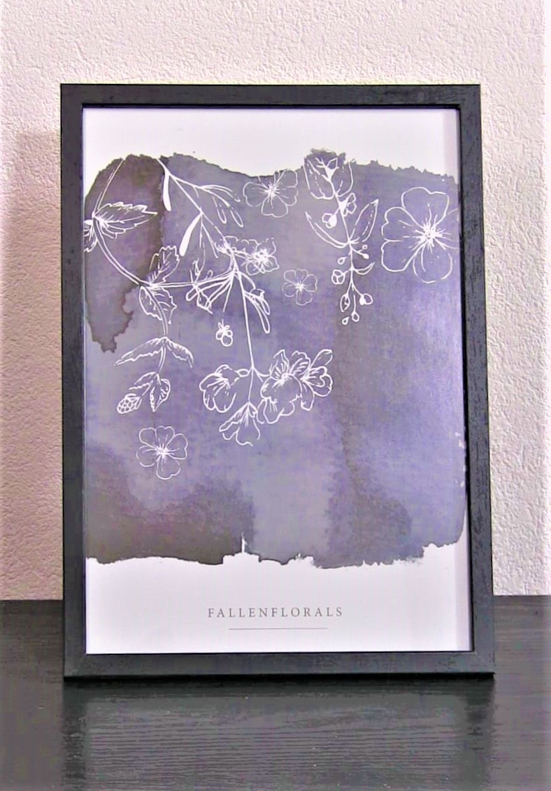 Rama foto din lemn, neagra (21x30cm) Rama foto din lemn, neagra (21x30cm)